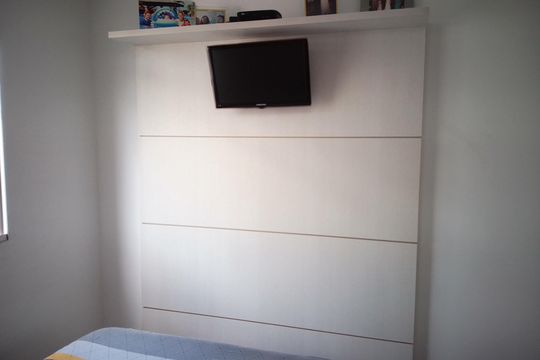 Quarto 2 de apartamento à venda com 3 quartos, 85m² em Jardim America, Belo Horizonte