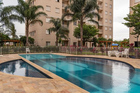 Área comum - Piscina de apartamento para alugar com 2 quartos, 53m² em Vila Progresso, Campinas