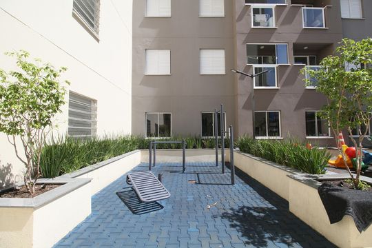 Área comum - Academia ao Ar livre de apartamento para alugar com 2 quartos, 37m² em Jardim Eledy, São Paulo