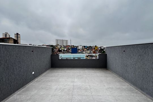 Cobertura de apartamento à venda com 2 quartos, 100m² em Vila Curuçá, Santo André