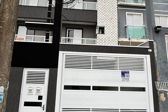 Fachada de apartamento à venda com 2 quartos, 100m² em Vila Curuçá, Santo André