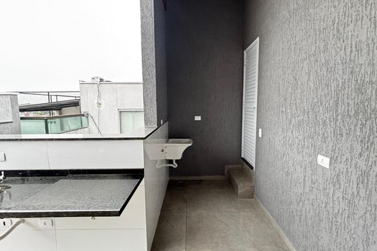 Cobertura de apartamento à venda com 2 quartos, 100m² em Vila Curuçá, Santo André