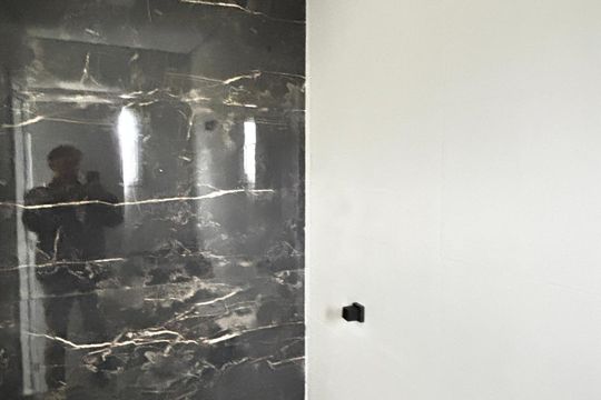 Banheiro da Suíte de apartamento à venda com 2 quartos, 100m² em Vila Curuçá, Santo André