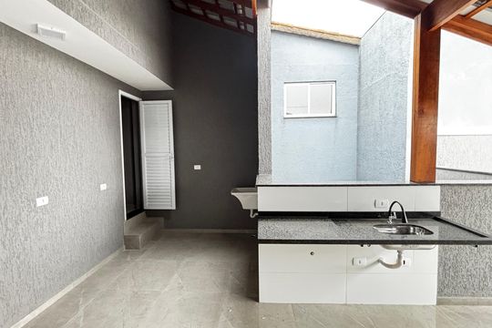 Cobertura de apartamento à venda com 2 quartos, 100m² em Vila Curuçá, Santo André
