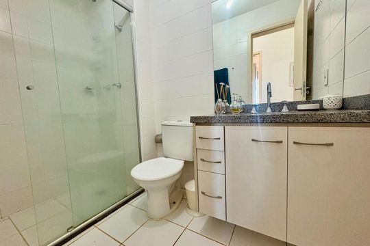 Banheiro 1 de apartamento para alugar com 2 quartos, 71m² em Vila do Golfe, Ribeirão Preto