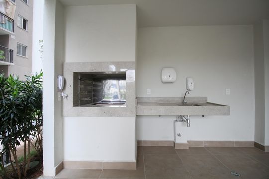 Área comum - Churrasqueira de apartamento para alugar com 2 quartos, 34m² em Vila Prel, São Paulo