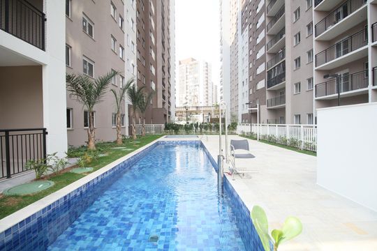 Área comum - Piscina de apartamento para alugar com 2 quartos, 34m² em Vila Prel, São Paulo