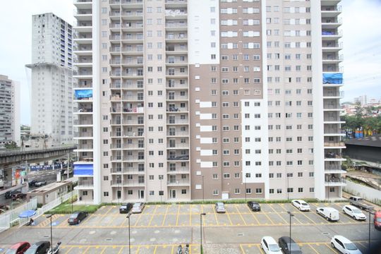 Vista da Sala de apartamento para alugar com 2 quartos, 34m² em Vila Prel, São Paulo