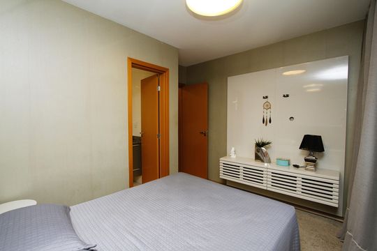 Suíte de apartamento para alugar com 2 quartos, 58m² em Ouro Preto, Belo Horizonte