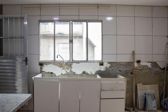 Cozinha de casa à venda com 2 quartos, 50m² em Recanto Verde do Sol, São Paulo