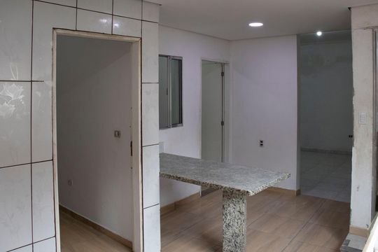 Cozinha de casa à venda com 2 quartos, 50m² em Recanto Verde do Sol, São Paulo