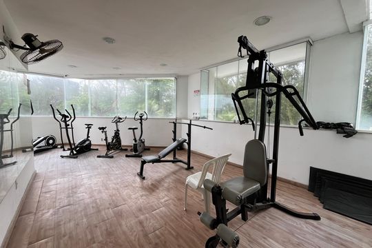Área comum - Academia de apartamento à venda com 1 quarto, 50m² em Barra da Tijuca, Rio de Janeiro
