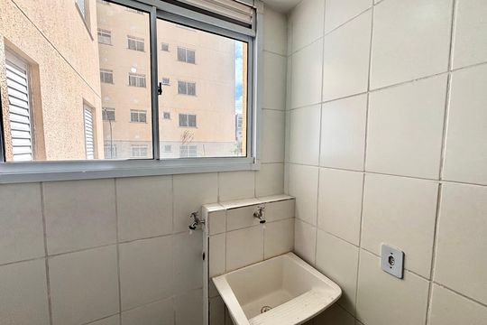 Área de Serviço de apartamento para alugar com 2 quartos, 45m² em Jardim Lourdes, Ferraz de Vasconcelos
