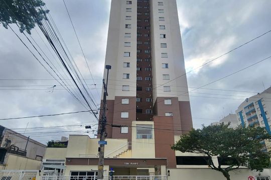 Fachada de apartamento à venda com 3 quartos, 65m² em Carandiru, São Paulo