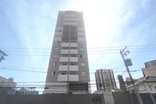 Fachada de apartamento para alugar com 1 quarto, 45m² em Barcelona, São Caetano do Sul