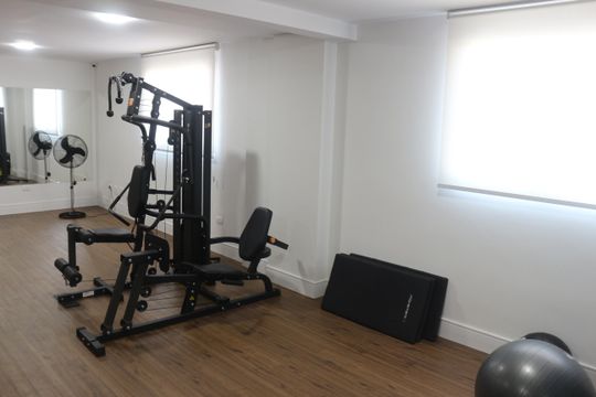 Área comum - Academia de apartamento para alugar com 1 quarto, 45m² em Barcelona, São Caetano do Sul