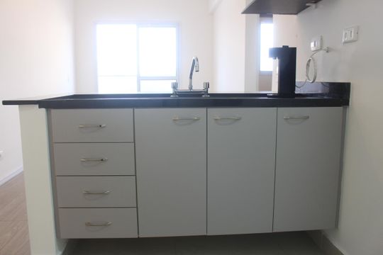 Cozinha de apartamento para alugar com 1 quarto, 45m² em Barcelona, São Caetano do Sul