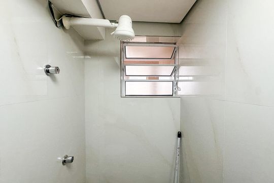 Banheiro Social de apartamento à venda com 2 quartos, 45m² em Cooperativa, São Bernardo do Campo