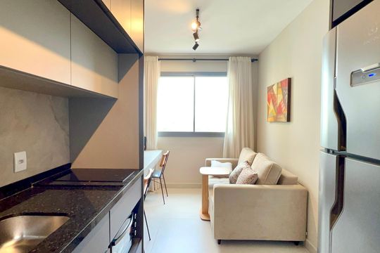 Apartamento para alugar com 1 quarto, 25m² em Pinheiros, São Paulo