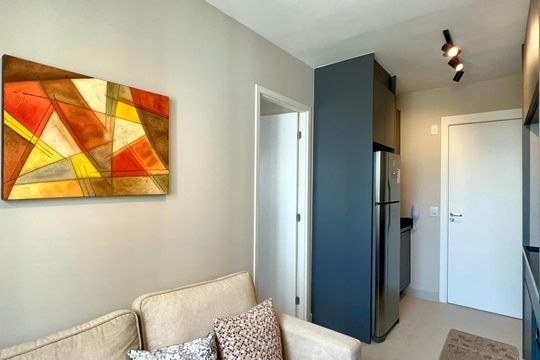 Sala de apartamento para alugar com 1 quarto, 25m² em Pinheiros, São Paulo