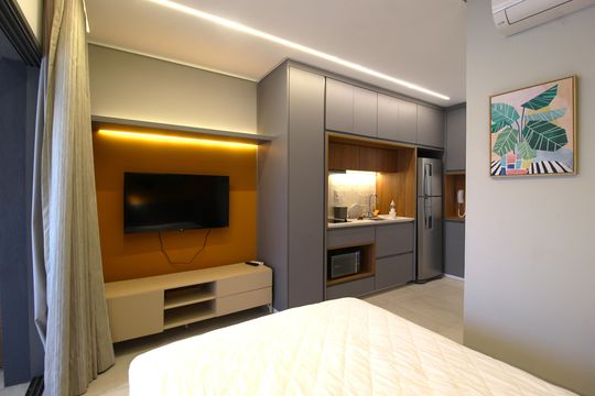 Kitnet/Studio para alugar com 1 quarto, 27m² em Indianópolis, São Paulo