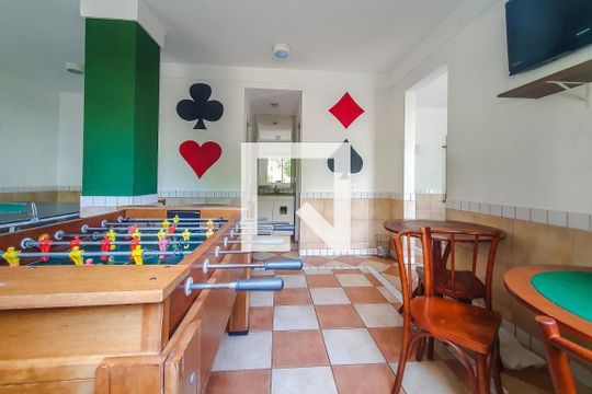 Sala de jogos de apartamento para alugar com 2 quartos, 48m² em Cambuci, São Paulo