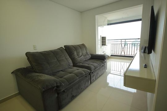 Sala de apartamento para alugar com 2 quartos, 58m² em Vila Goncalves, São Bernardo do Campo