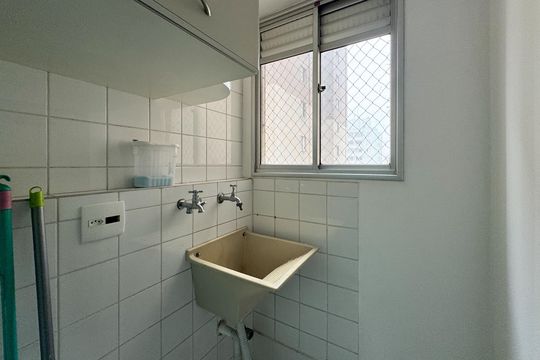 Área de Serviço de apartamento para alugar com 2 quartos, 87m² em Jardim Colonial, São Bernardo do Campo