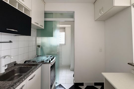 Cozinha de apartamento para alugar com 2 quartos, 87m² em Jardim Colonial, São Bernardo do Campo
