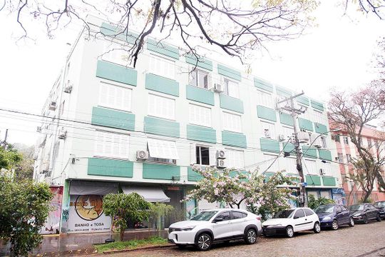 Fachada de apartamento para alugar com 1 quarto, 29m² em Cidade Baixa, Porto Alegre