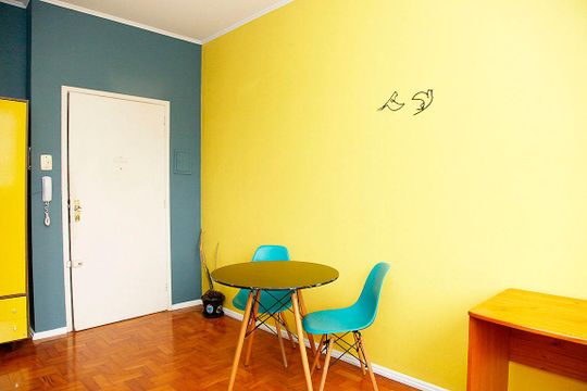 Studio - Sala / Quarto de apartamento para alugar com 1 quarto, 29m² em Cidade Baixa, Porto Alegre