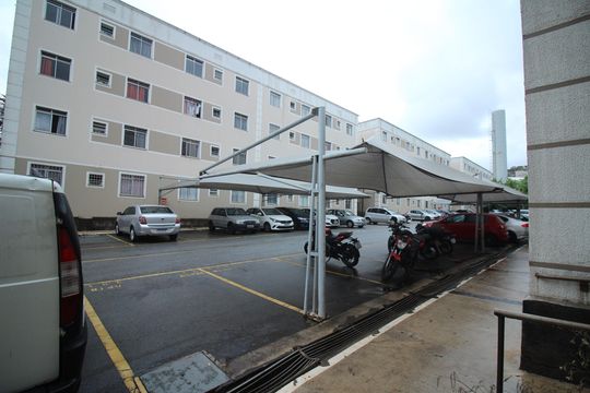 Área comum de apartamento à venda com 2 quartos, 52m² em Santa Maria, Contagem