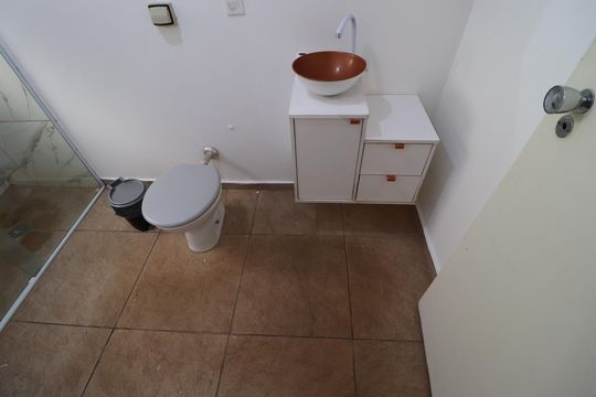 Banheiro  de apartamento para alugar com 2 quartos, 64m² em Jardim Paulista, Ribeirão Preto