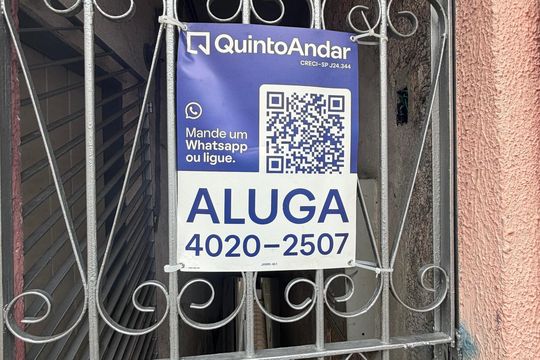 Placa  de casa para alugar com 2 quartos, 120m² em Jardim Cantareira, São Bernardo do Campo