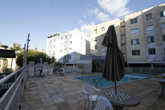 Área comum - Piscina de apartamento para alugar com 3 quartos, 80m² em Nova Granada, Belo Horizonte