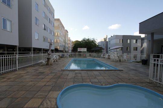 Área comum - Piscina de apartamento para alugar com 3 quartos, 80m² em Nova Granada, Belo Horizonte