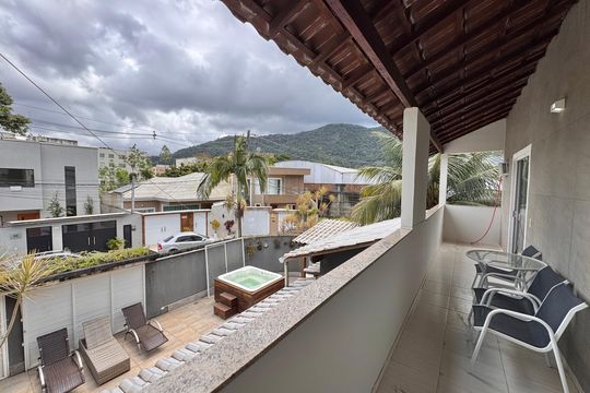 Varanda de apartamento à venda com 4 quartos, 196m² em Vargem Pequena, Rio de Janeiro