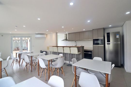 Salão de Festas de apartamento para alugar com 2 quartos, 52m² em Vila Príncipe de Gales, Santo André