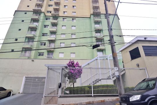 Fachada de apartamento para alugar com 2 quartos, 52m² em Vila Príncipe de Gales, Santo André