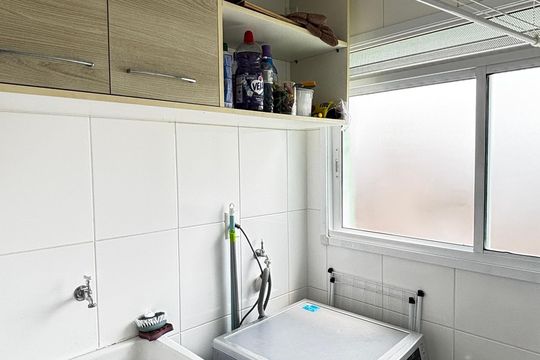 Área de Serviço de apartamento para alugar com 2 quartos, 52m² em Vila Príncipe de Gales, Santo André