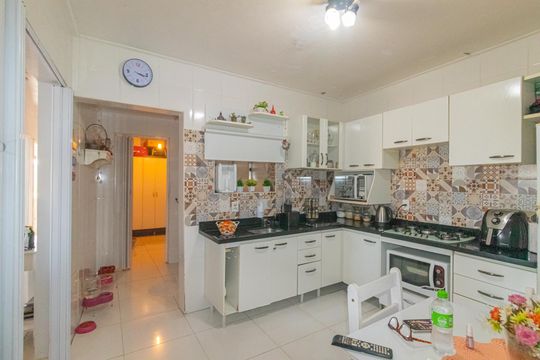 Cozinha de apartamento à venda com 3 quartos, 107m² em Marechal Rondon, Canoas