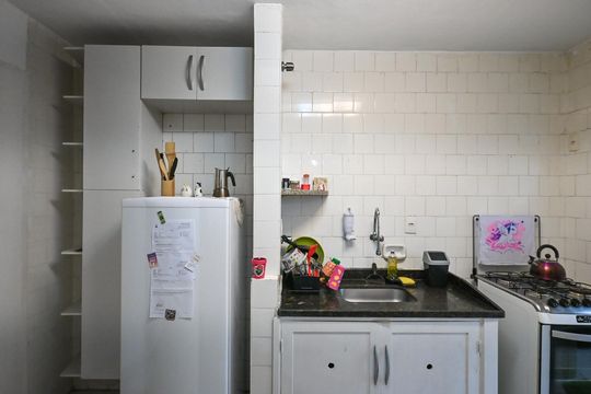Cozinha de apartamento para alugar com 2 quartos, 58m² em Jardim Umuarama, São Paulo