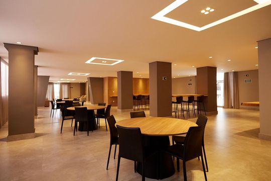 Área comum - Salão de festas de apartamento à venda com 2 quartos, 59m² em São Lucas, Belo Horizonte