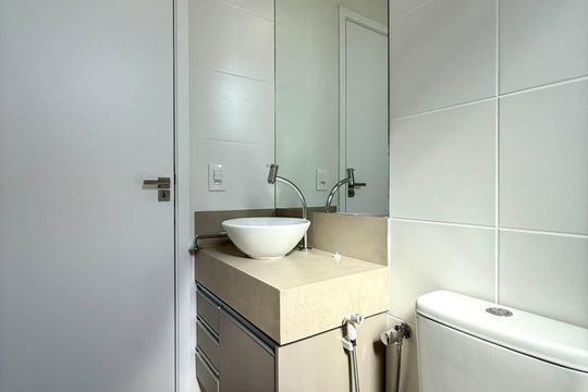 Lavabo de apartamento à venda com 2 quartos, 67m² em Padre Eustáquio, Belo Horizonte