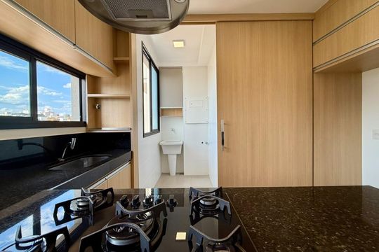 Cozinha de apartamento à venda com 2 quartos, 67m² em Padre Eustáquio, Belo Horizonte