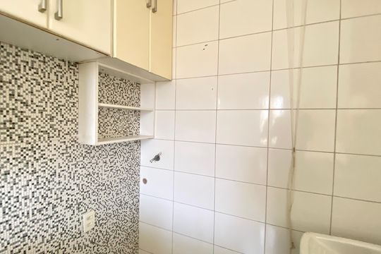 Área de Serviço de apartamento para alugar com 1 quarto, 33m² em Vila Granada, São Paulo