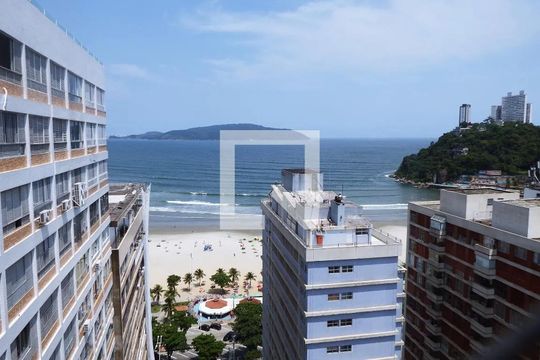 Vista de apartamento para alugar com 2 quartos, 120m² em Itararé, São Vicente