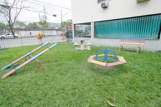 Área comum - Playground de apartamento para alugar com 2 quartos, 50m² em Campo Grande, Rio de Janeiro