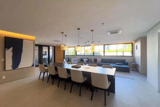 Área comum - Coworking  de kitnet/studio para alugar com 1 quarto, 32m² em Sacoma, São Paulo