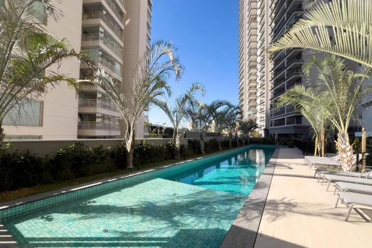 Área comum - Piscina de kitnet/studio para alugar com 1 quarto, 32m² em Sacoma, São Paulo